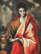El Greco St. John the Evangelist oil on canvas